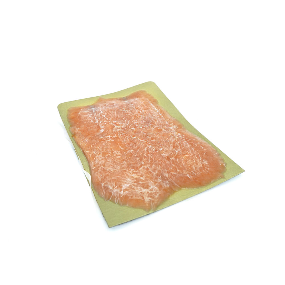 Salmón ahumado en frío laminado
